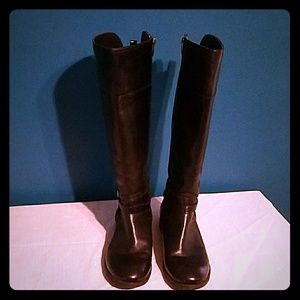 Marc Fisher Black Leather Boots